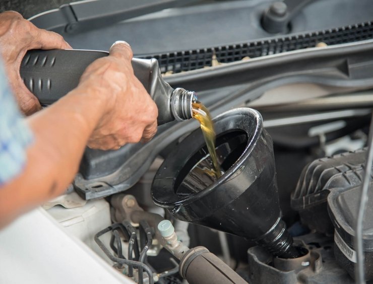 výměna kapalin v ojetém voze